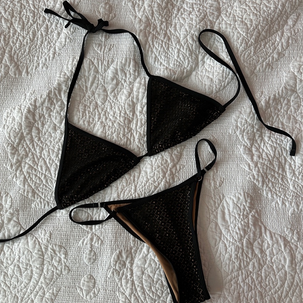 Black swimsuit